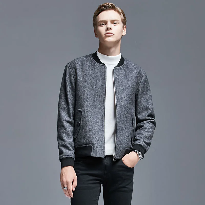 Spring and Autumn Men Woolen Baseball Jacket High Quality Young MEN'S Retro Herringbone Jackets Plus Size 5XL 6XL
Spring and Autumn Men Woolen Baseball Jacket High Quality Young MEN'S Retro Herringbone Jackets Plus Size 5XL 6XL