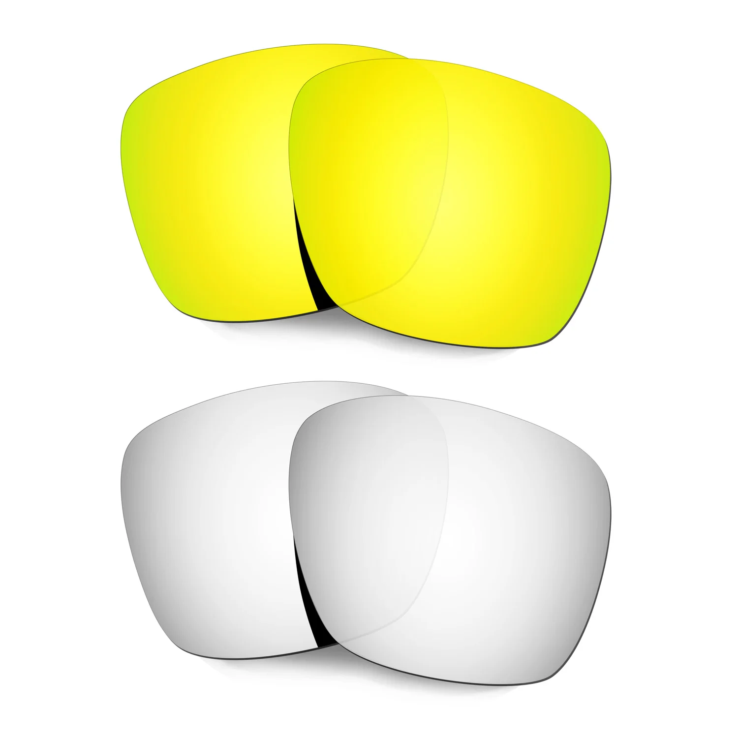 HKUCO Polarized Replacement Lenses For TwoFace XL Sunglasses Gold/Silver 2 Pairs
HKUCO Polarized Replacement Lenses For TwoFace XL Sunglasses Gold/Silver 2 Pairs