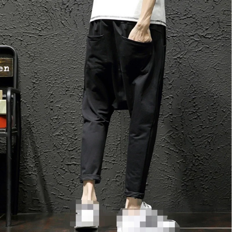 Autumn Spring Elastic Ankle Length Pants Men New Casual Plus Size 5XL Loose Hip-Hop Low Crotch Male Multi-Pockets Pencil Pants
Autumn Spring Elastic Ankle Length Pants Men New Casual Plus Size 5XL Loose Hip-Hop Low Crotch Male Multi-Pockets Pencil Pants