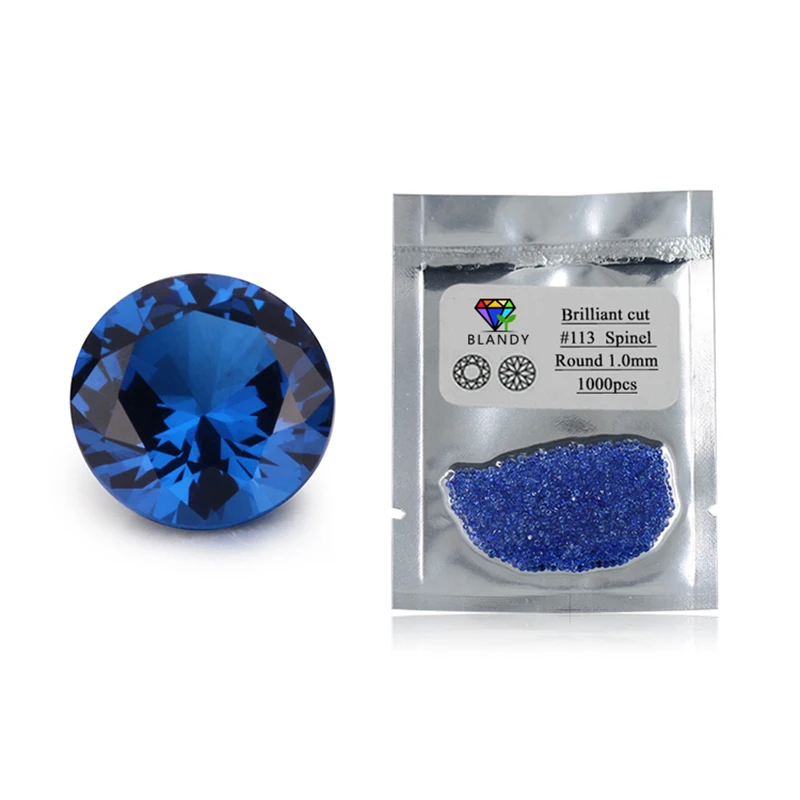 1000pcs/Lot 1.0-3.0mm Round Shape Brilliant Cut 5A Quality Synthetic Blue Spinel Sapphires Gem Stones For Wax Setting Jewelry
1000pcs/Lot 1.0-3.0mm Round Shape Brilliant Cut 5A Quality Synthetic Blue Spinel Sapphires Gem Stones For Wax Setting Jewelry