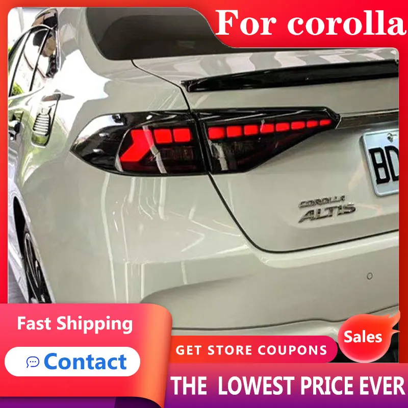 HANA автомобильный Стайлинг задние фонари для Toyota Corolla 2019-2021 задние фонари светодиодный динамический указатель поворота в сборе
HANA автомобильный Стайлинг задние фонари для Toyota Corolla 2019-2021 задние фонари светодиодный динамический указатель поворота в сборе