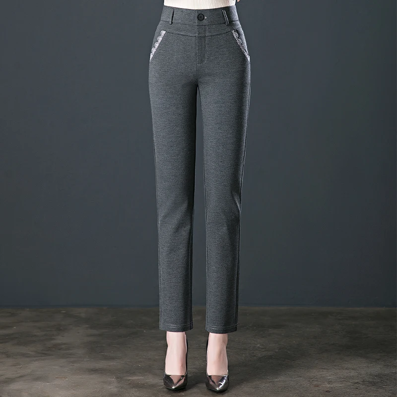 Women's Super Elastic Comfortable Straight Pants High Waist Large Size Leggings Formal Pants Business Casual Work Pants
Women's Super Elastic Comfortable Straight Pants High Waist Large Size Leggings Formal Pants Business Casual Work Pants