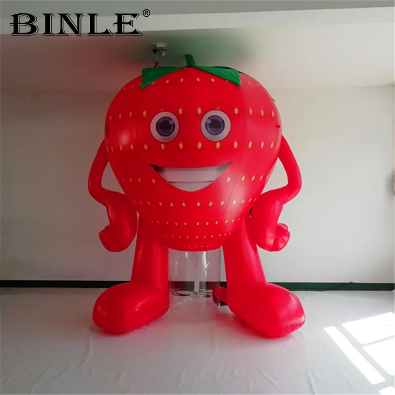 Advertising Inflatable Fruits Cartoon Model Inflatable Strawberry With Legs For Promotion
Advertising Inflatable Fruits Cartoon Model Inflatable Strawberry With Legs For Promotion