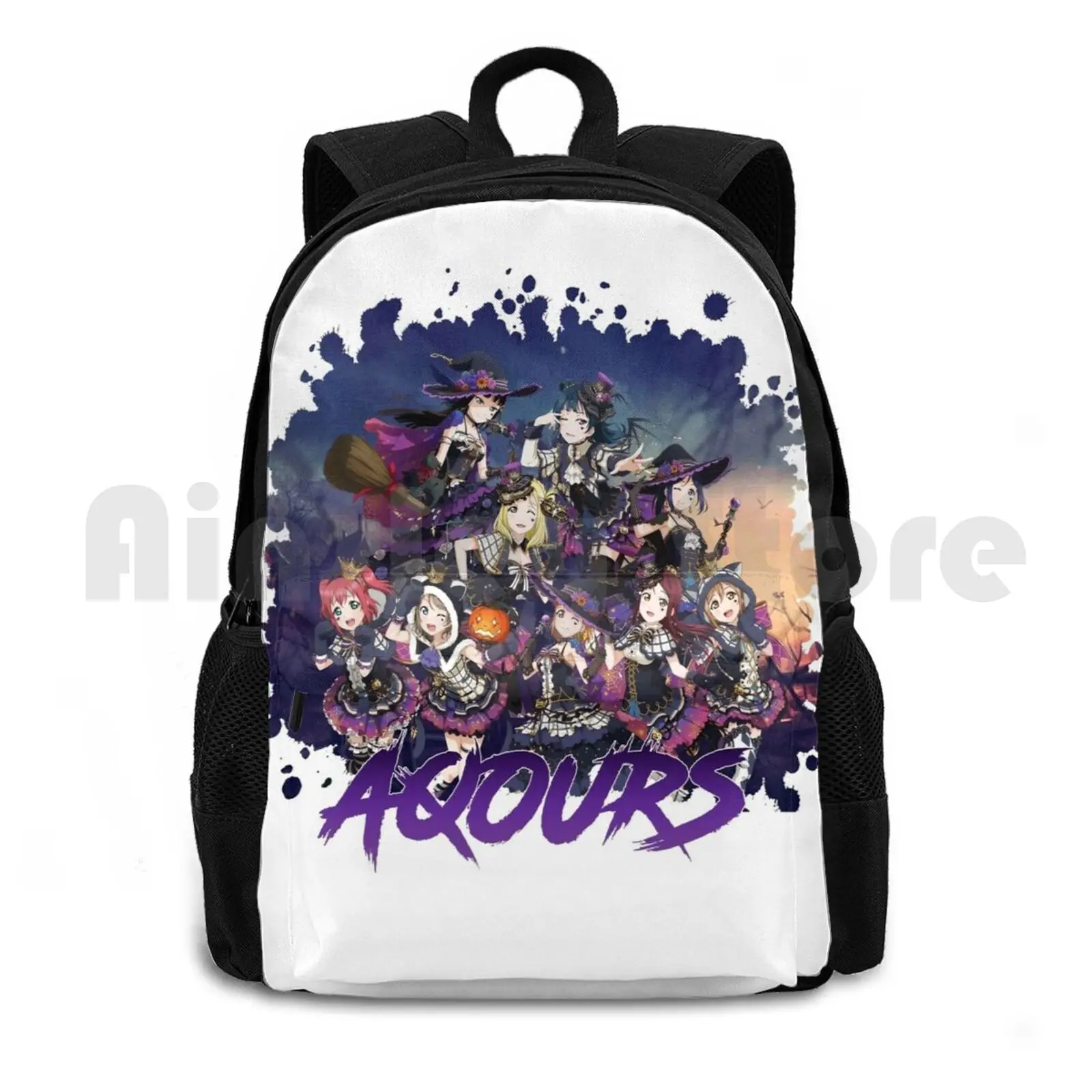 Aqours Хэллоуин Set-Love Live School Idol Festival Открытый походный рюкзак Водонепроницаемый кемпинг Путешествия Chika You Riko Ruby
Aqours Хэллоуин Set-Love Live School Idol Festival Открытый походный рюкзак Водонепроницаемый кемпинг Путешествия Chika You Riko Ruby