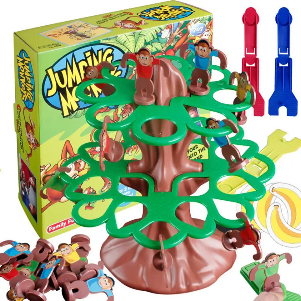 Board Game Monkey Bounce Board Game Safe And Environmental Protective Parent-child Interactive Monkey Jumping Board Game Toy
Board Game Monkey Bounce Board Game Safe And Environmental Protective Parent-child Interactive Monkey Jumping Board Game Toy