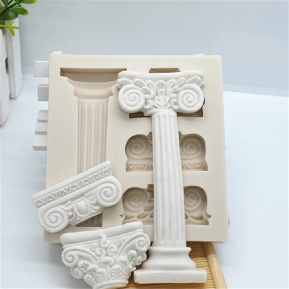 Luyou 3D Roman Column Silicone Fondant Molds Resin Molds Cake Decorating Tools Pastry Kitchen Baking Accessories FM1147
Luyou 3D Roman Column Silicone Fondant Molds Resin Molds Cake Decorating Tools Pastry Kitchen Baking Accessories FM1147