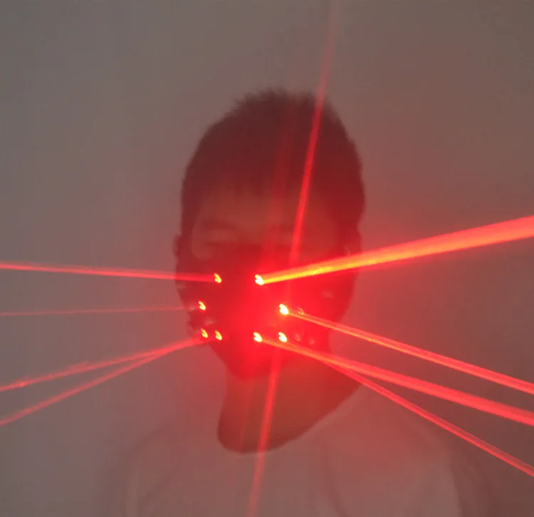 Fashion Red Laser Mask Luminous Light Up Laserman Face masks halloween cosplay Future technology space party show prop
Fashion Red Laser Mask Luminous Light Up Laserman Face masks halloween cosplay Future technology space party show prop