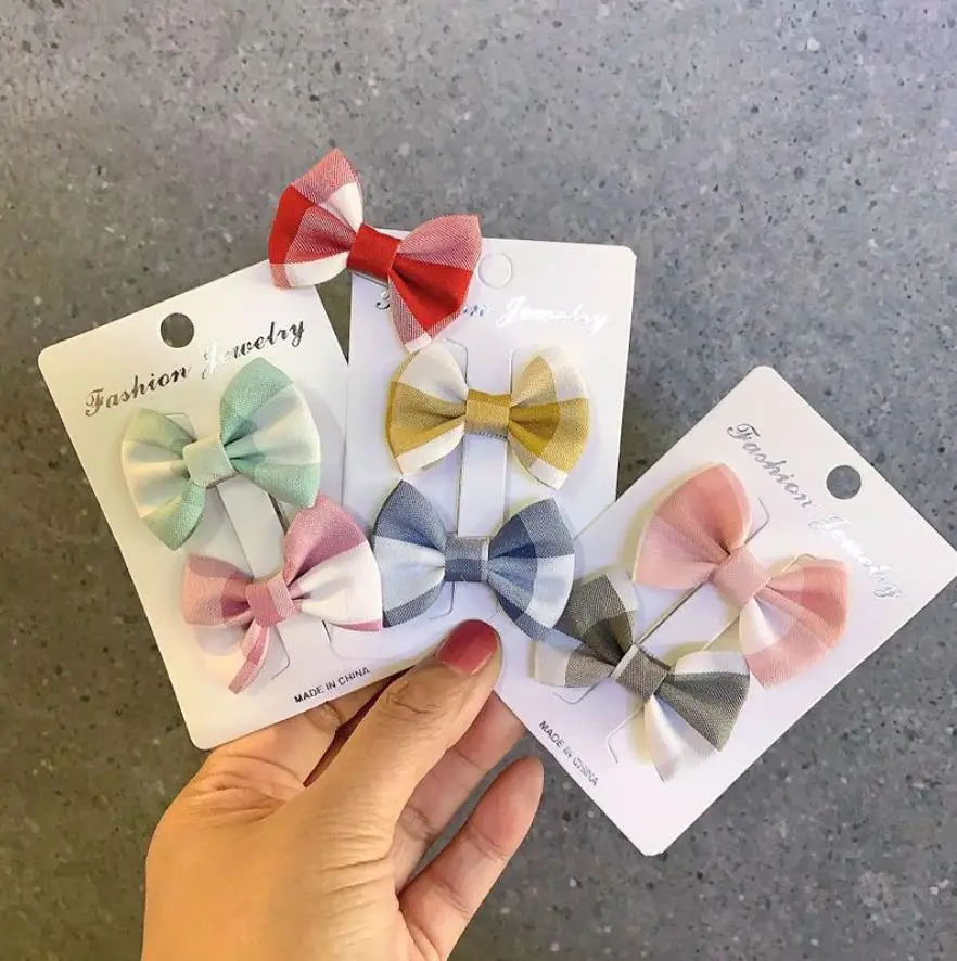 4-7pcs/lot Toddlers Girls Plaid Hair Clips colour hairpins barrettes for baby kids Children Girls Hair Accessories Headwear
4-7pcs/lot Toddlers Girls Plaid Hair Clips colour hairpins barrettes for baby kids Children Girls Hair Accessories Headwear