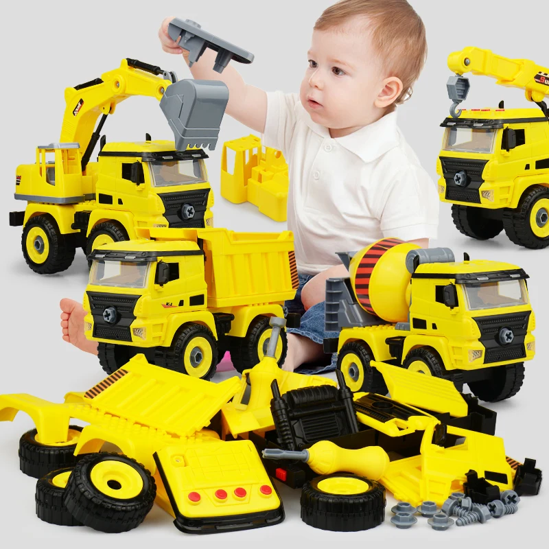 Screw Toy DIY Blocks Screw Assembly Cement Truck Excavating Vehicle Model Toy Kid Gift
Screw Toy DIY Blocks Screw Assembly Cement Truck Excavating Vehicle Model Toy Kid Gift