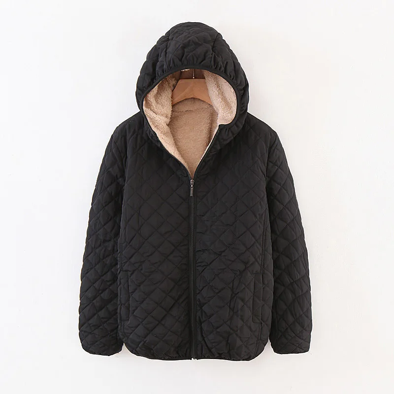 Winter Coat 2020 Thick Women Parkas Plus Size Hooded Jacket Warm Solid Black and Red Color Zipper Front Female Coats Outwears
Winter Coat 2020 Thick Women Parkas Plus Size Hooded Jacket Warm Solid Black and Red Color Zipper Front Female Coats Outwears