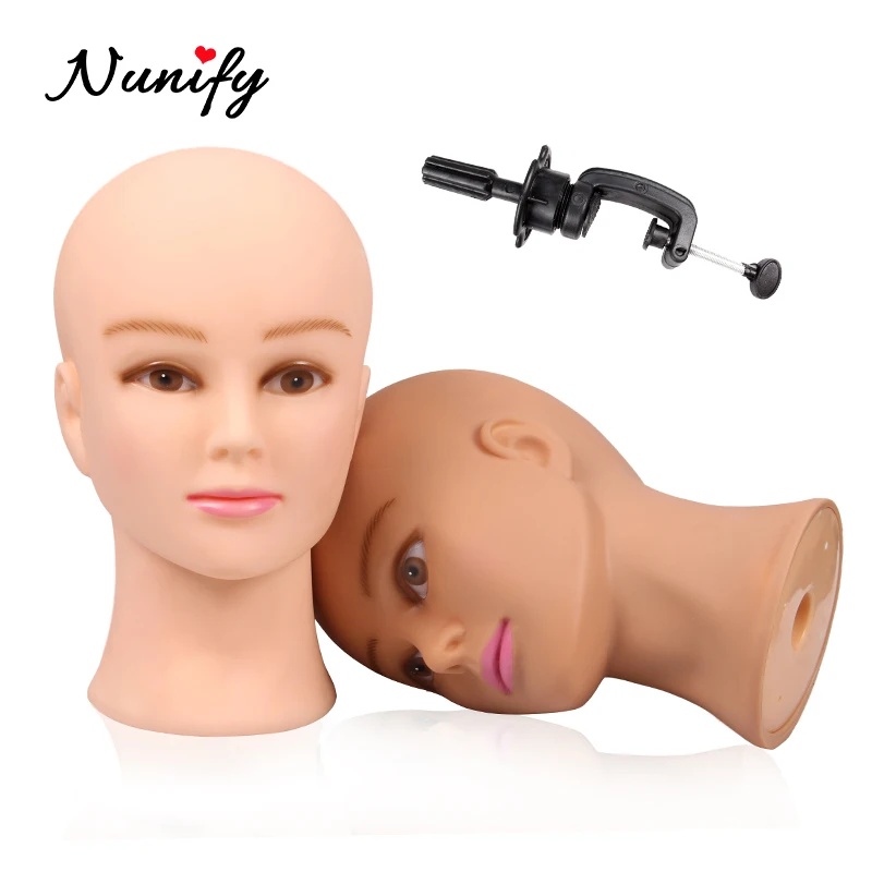Nunify Bald Head For Hair Extension/Lace Wigs/Display Mannequin Manikin Head Wig Stand/Head Dryer/Making Wig With Stand
Nunify Bald Head For Hair Extension/Lace Wigs/Display Mannequin Manikin Head Wig Stand/Head Dryer/Making Wig With Stand