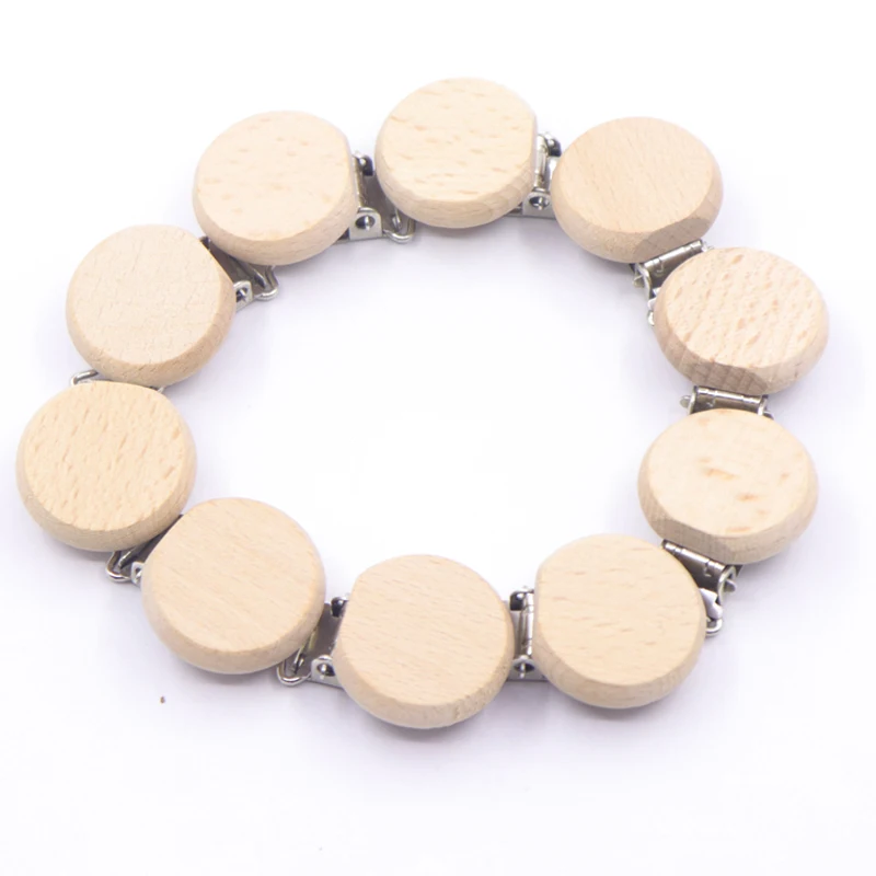 5pc Wooden Baby Pacifier Holder Metal Clip Beech Baby Pacifier Clips Chain Accessories BPA Free Wooden Teether Chilren Goods Toy
5pc Wooden Baby Pacifier Holder Metal Clip Beech Baby Pacifier Clips Chain Accessories BPA Free Wooden Teether Chilren Goods Toy