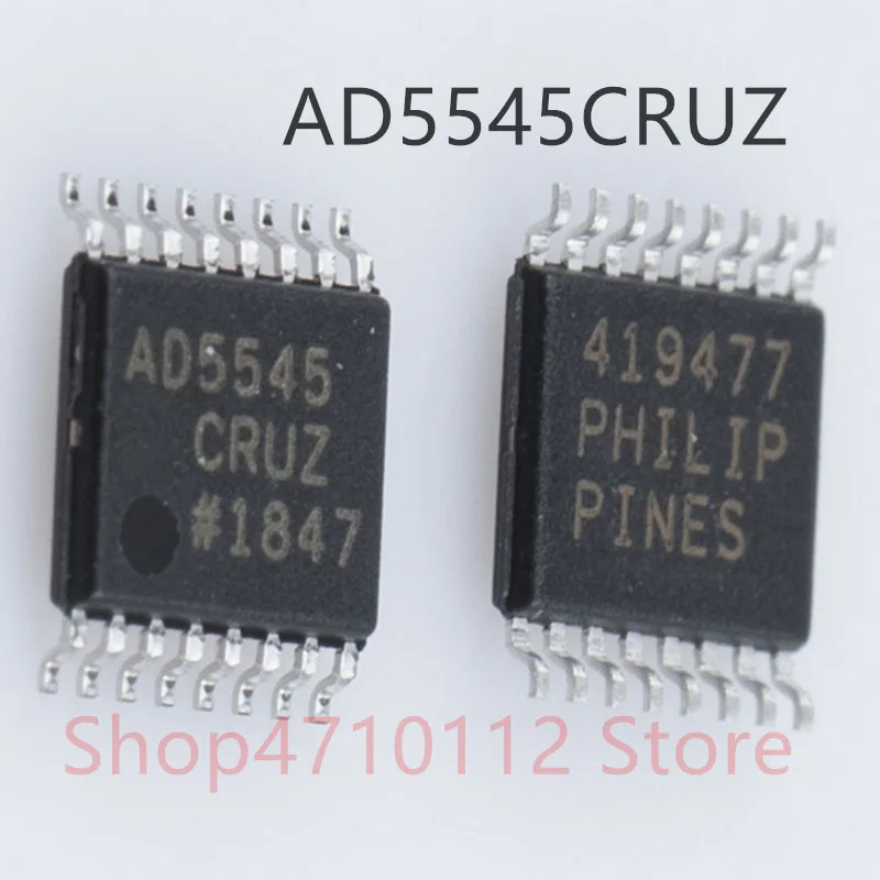 Free shipping NEW 5PCS/LOT AD5545CRUZ AD5545CRU AD5545CR AD5545 TSSOP-16
Free shipping NEW 5PCS/LOT AD5545CRUZ AD5545CRU AD5545CR AD5545 TSSOP-16
