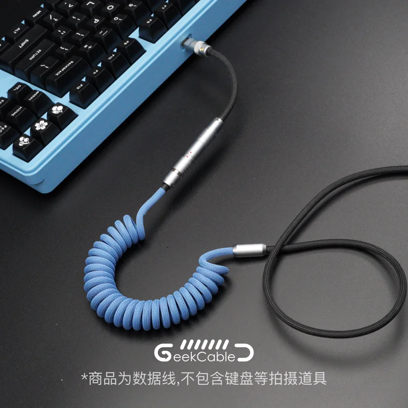 GeekCable Handmade Mechanical Keyboard Data Cable For GMK Theme Blue Matte Colorway For SP Keycap Theme Line
GeekCable Handmade Mechanical Keyboard Data Cable For GMK Theme Blue Matte Colorway For SP Keycap Theme Line
