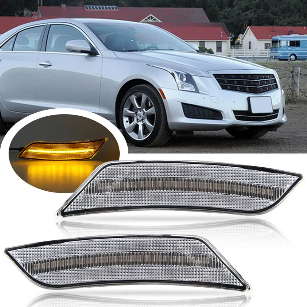 2 шт. янтарные светодиодные Передние боковые габаритные огни для Cadillac ATS 2013-2014 Cadillac XT5 2017-up Chevy Blazer 2019-up 22941174 22941173
2 шт. янтарные светодиодные Передние боковые габаритные огни для Cadillac ATS 2013-2014 Cadillac XT5 2017-up Chevy Blazer 2019-up 22941174 22941173