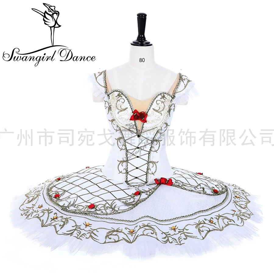 White Ballet Stage Costume Pancake Tutus Ballet Girls Spanish Tutus Paquita Professional Classical Ballet Tutu Costume BT9263A
White Ballet Stage Costume Pancake Tutus Ballet Girls Spanish Tutus Paquita Professional Classical Ballet Tutu Costume BT9263A
