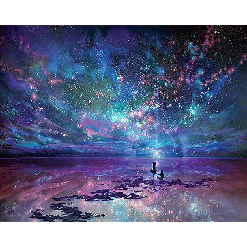 Full Square/round 5D DIY Diamond Painting "Fantasy Star Ocean" Embroidery Cross Stitch Rhinestone Mosaic Painting Decor WG044
Full Square/round 5D DIY Diamond Painting "Fantasy Star Ocean" Embroidery Cross Stitch Rhinestone Mosaic Painting Decor WG044