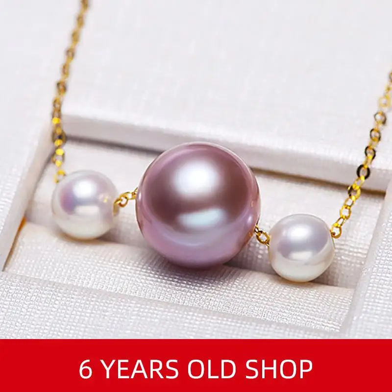 Ювелирные изделия из желтого золота 18 карат NYMPH, ожерелье из натурального пресноводного жемчуга, кулон 4-4,5 мм и 7-8 мм, круглый жемчуг, прекрасный подарок для вечеринки X305
Ювелирные изделия из желтого золота 18 карат NYMPH, ожерелье из натурального пресноводного жемчуга, кулон 4-4,5 мм и 7-8 мм, круглый жемчуг, прекрасный подарок для вечеринки X305