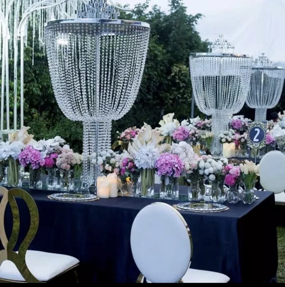 2pcs)sale luxury event decor large acrylic crystal metal flower stands centerpiece of wedding table AB0025
2pcs)sale luxury event decor large acrylic crystal metal flower stands centerpiece of wedding table AB0025