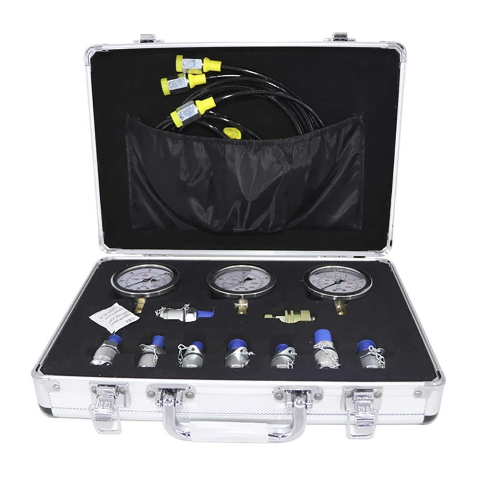 Hydraulic Tester Measuring Instrument Oil Pressure Gauge Precision Pressure Gauge Portable Excavator
Hydraulic Tester Measuring Instrument Oil Pressure Gauge Precision Pressure Gauge Portable Excavator