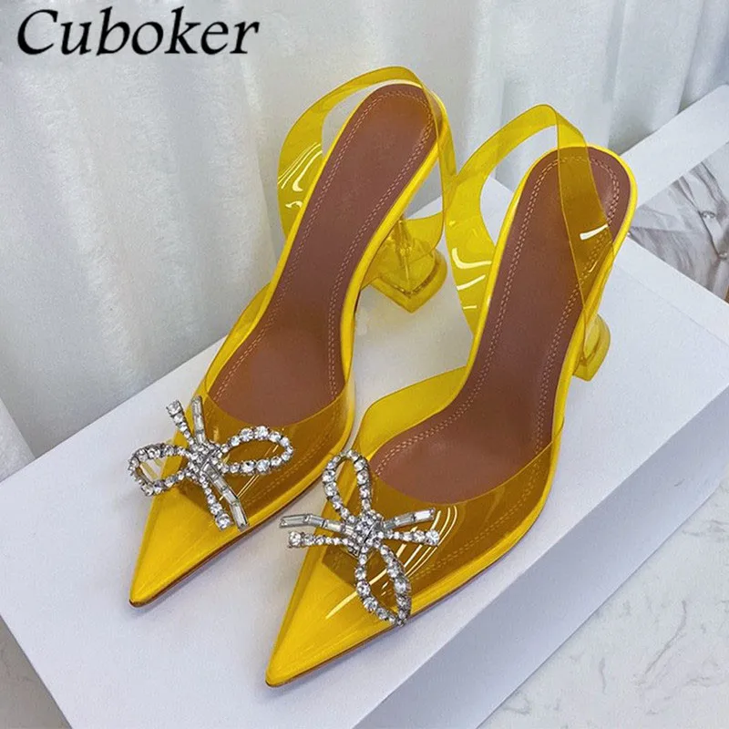 Sexy Pointed Toe Bowknot Crystal Women Sandals Ankle Slingback Cup Heel Gladiator Sandals Female Brand Designer Dress Shoe Women
Sexy Pointed Toe Bowknot Crystal Women Sandals Ankle Slingback Cup Heel Gladiator Sandals Female Brand Designer Dress Shoe Women