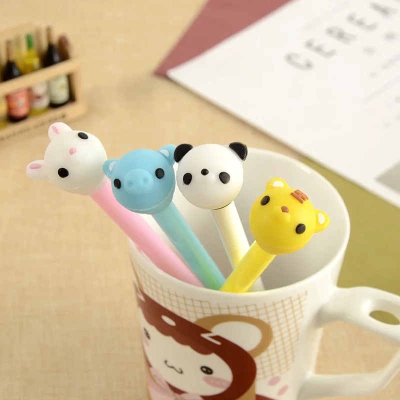 50PCS/lot Creative Stationery Cute Cartoon Animal Gel Pen Black Pen Cartridge Learning Stationery Kawaii School Supplies
50PCS/lot Creative Stationery Cute Cartoon Animal Gel Pen Black Pen Cartridge Learning Stationery Kawaii School Supplies