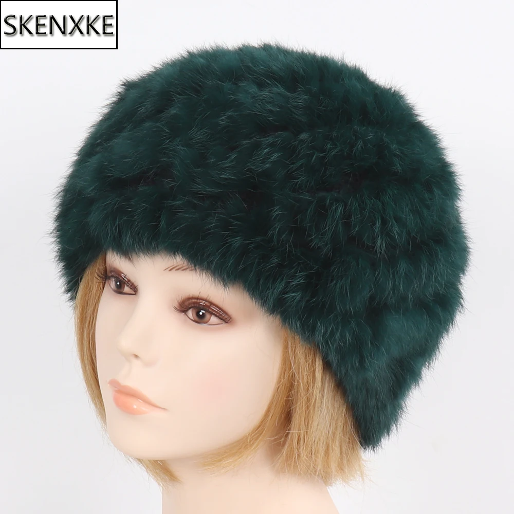 New Style Fluffy Female Knitted Genuine Rabbit Fur Hat Russian Women Winter Real Rabbit Fur Cap Good Elastic Fashion Fur Caps 
New Style Fluffy Female Knitted Genuine Rabbit Fur Hat Russian Women Winter Real Rabbit Fur Cap Good Elastic Fashion Fur Caps