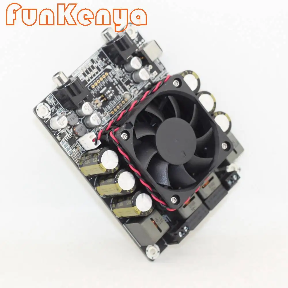 Stereo Dual Channel Power Amplifier Board 500W*2 Hifi Class D Digital Amplify Fan Venting STA516BE
Stereo Dual Channel Power Amplifier Board 500W*2 Hifi Class D Digital Amplify Fan Venting STA516BE