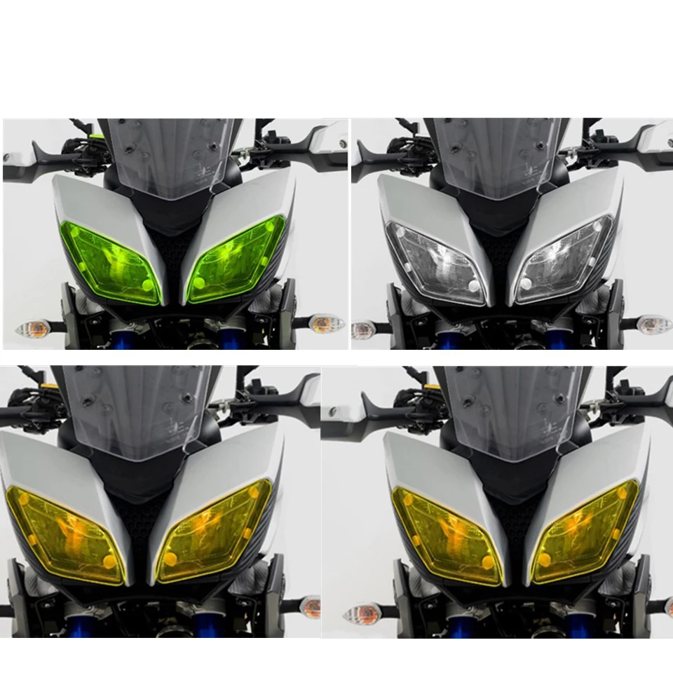 New motorcycle safety acrylic front lamp cover protection accessories suitable for YAMAHA MT 09 MT09 MT-09 TRACER 2016 2017 2018
New motorcycle safety acrylic front lamp cover protection accessories suitable for YAMAHA MT 09 MT09 MT-09 TRACER 2016 2017 2018