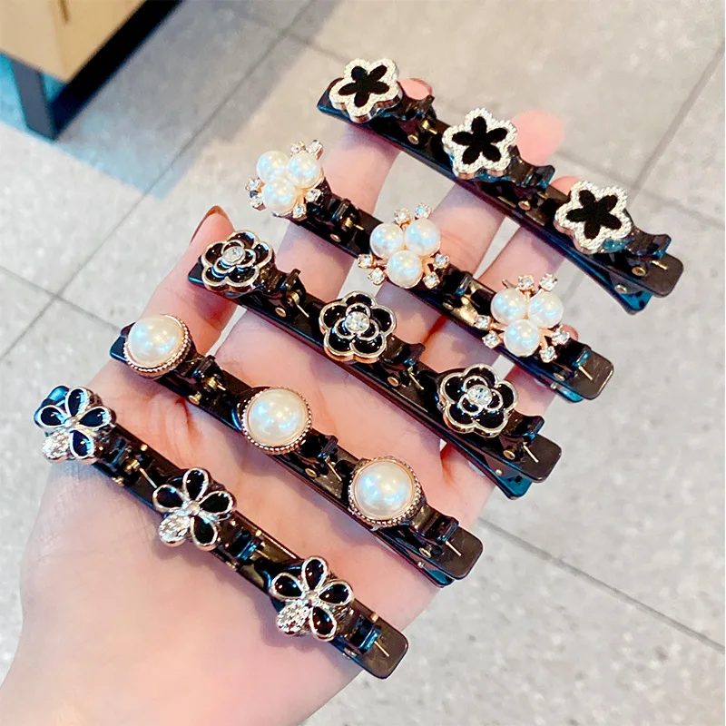 Fashion Barrettes Elegant Pearl Rhinestone Flower Duckbill Clip Hairpins For Women Girls Hair Clip Hair Accessories Headwear
Fashion Barrettes Elegant Pearl Rhinestone Flower Duckbill Clip Hairpins For Women Girls Hair Clip Hair Accessories Headwear