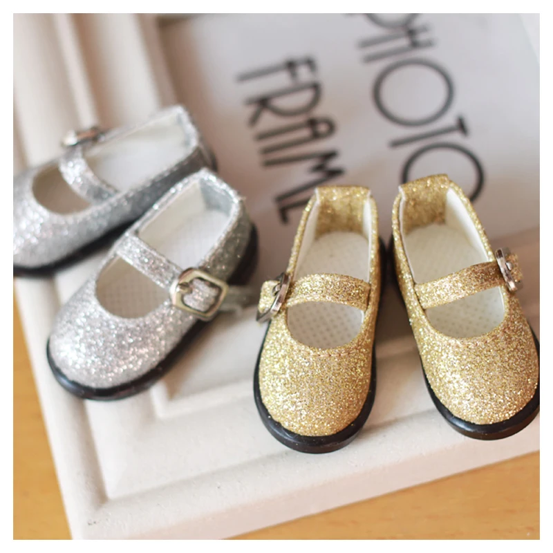1/6 BJD shoes length 4.5cm shiny gold shoes doll accessories doll shoes 1/6 silver flat shoes
1/6 BJD shoes length 4.5cm shiny gold shoes doll accessories doll shoes 1/6 silver flat shoes