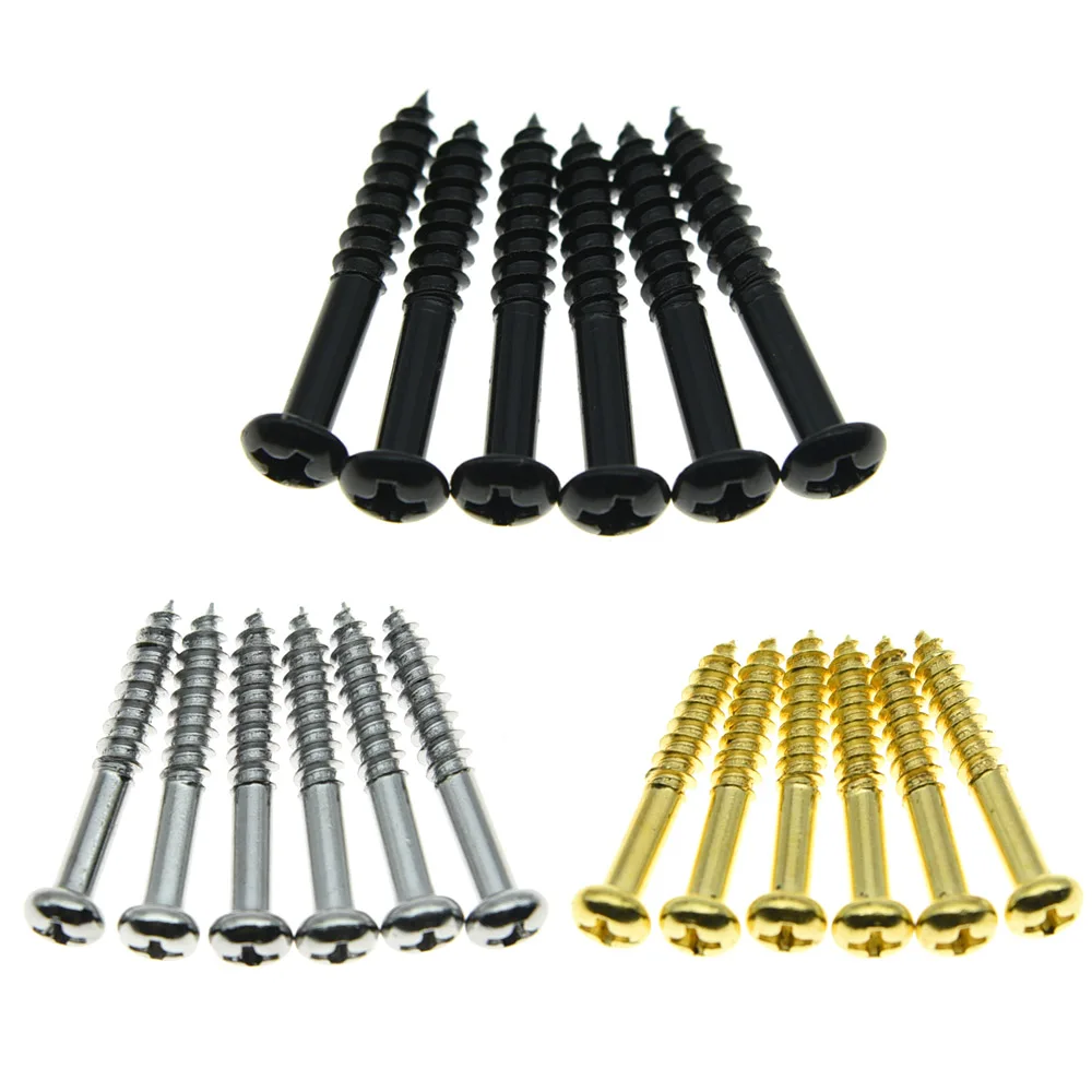 6 шт. монтажные винты ST Tremolo для моста, черные/хромированные/Золотые винты для моста, аксессуары для гитары, запчасти для электрогитары
6 шт. монтажные винты ST Tremolo для моста, черные/хромированные/Золотые винты для моста, аксессуары для гитары, запчасти для электрогитары