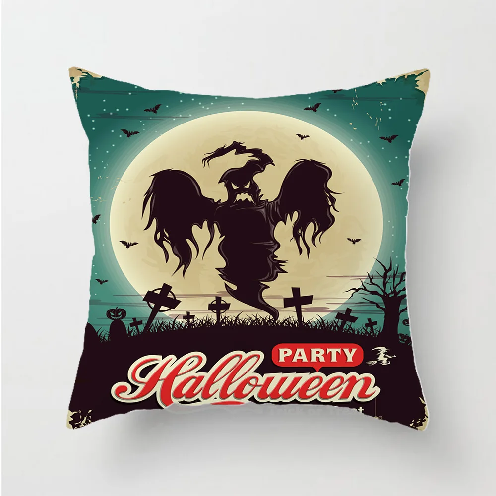Halloween pattern solid color 3D printed Polyester Decorative Pillowcases Throw Pillow Cover Square Zipper Pillow cases style-3
Halloween pattern solid color 3D printed Polyester Decorative Pillowcases Throw Pillow Cover Square Zipper Pillow cases style-3