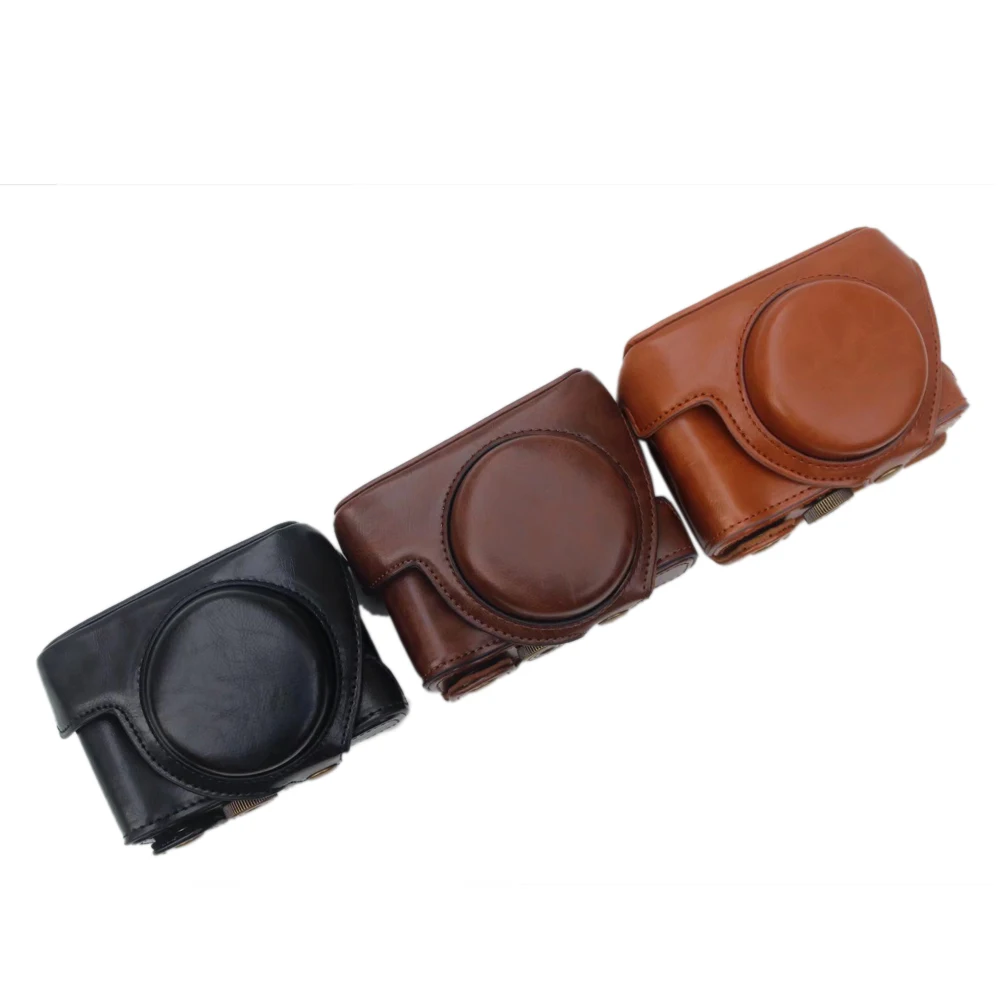 2021 Camera Bag PU Leather Case Cover For Sony ZV1 ZV-1 Digital Protective Sleeve
2021 Camera Bag PU Leather Case Cover For Sony ZV1 ZV-1 Digital Protective Sleeve