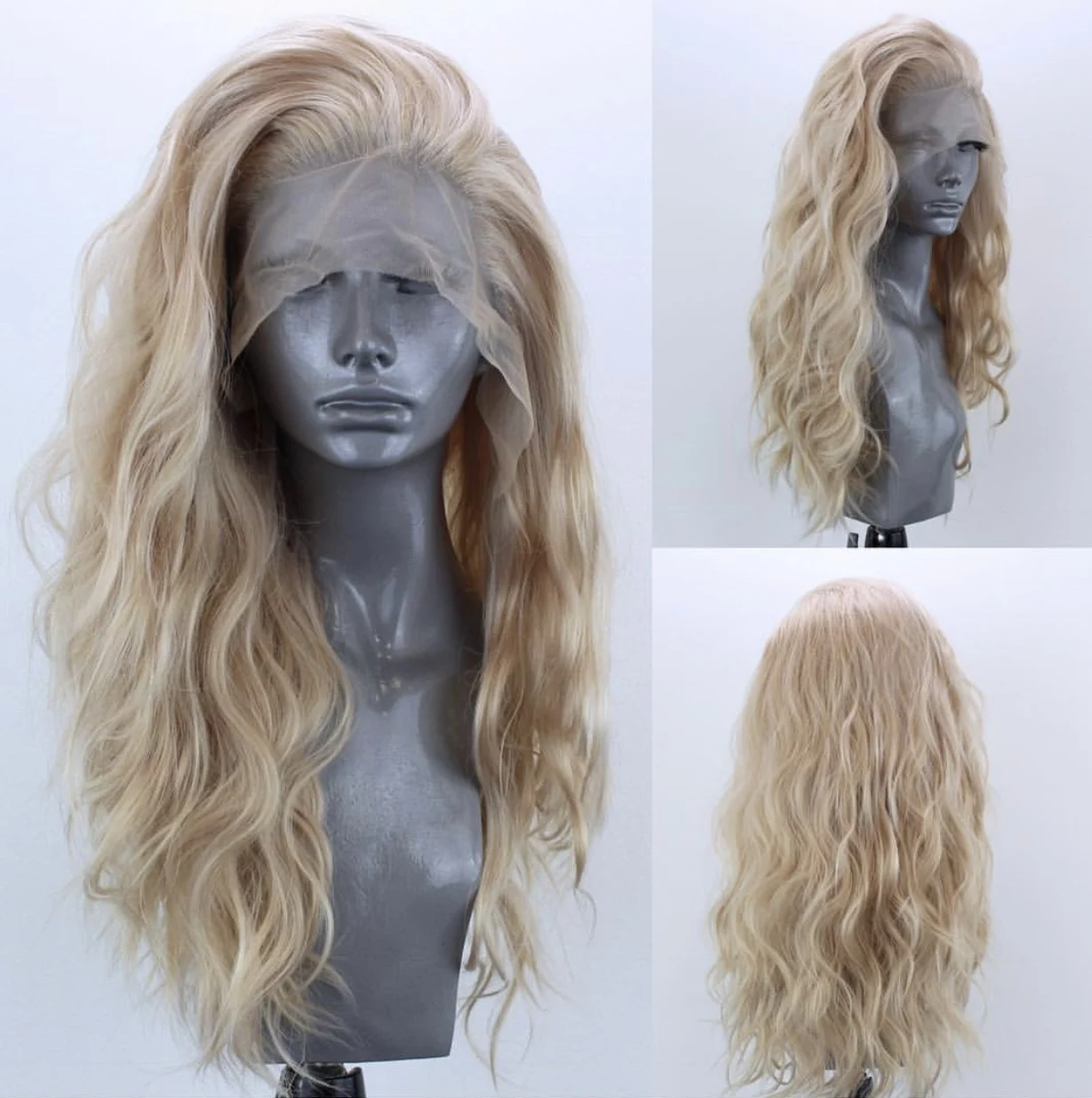 SuQ Synthetic CurlyLace Front Wig Women Blonde Long Curly Frontal Wigs Hair Natural Breathable Hair
SuQ Synthetic CurlyLace Front Wig Women Blonde Long Curly Frontal Wigs Hair Natural Breathable Hair