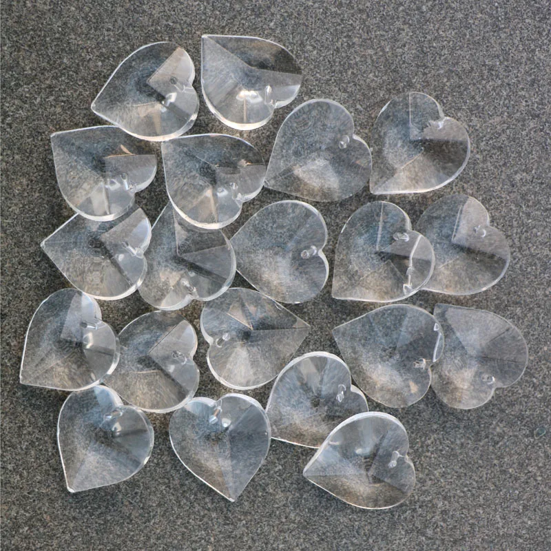20pcs/lot Crystal Heart Prisms Chandelier Prisms Parts Window Suncatcher Hanging Ornament Rainbow Maker Home Decor
20pcs/lot Crystal Heart Prisms Chandelier Prisms Parts Window Suncatcher Hanging Ornament Rainbow Maker Home Decor