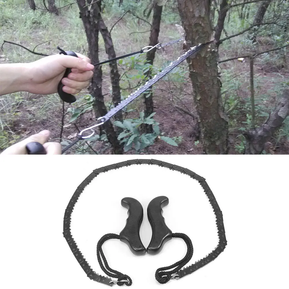 Outdoor Camping Hunting Logging Chain Saw Hand-held Wire Saw Portable Pocket Saw Camping Hand Saw Emergency Survival Tools
Outdoor Camping Hunting Logging Chain Saw Hand-held Wire Saw Portable Pocket Saw Camping Hand Saw Emergency Survival Tools