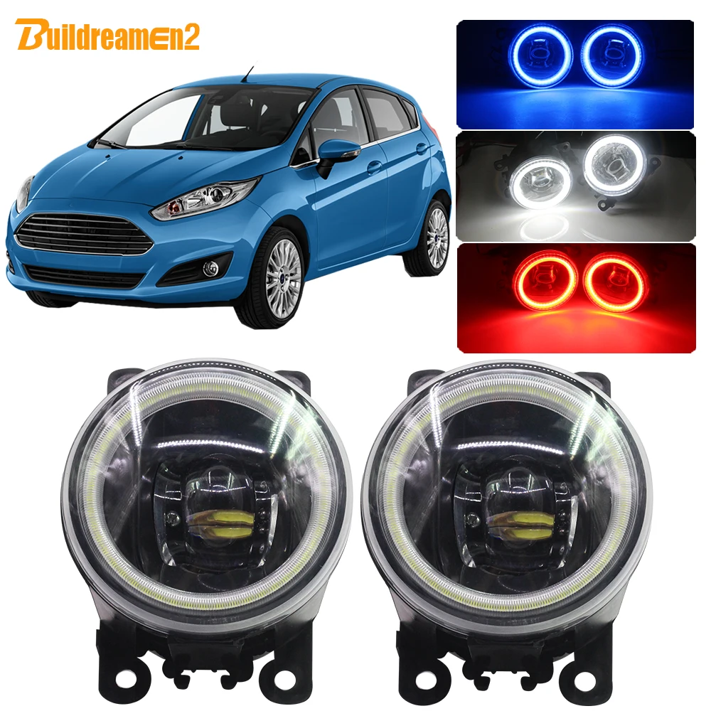 Buildreamen2 Car Styling H11 4000LM LED Bulb Front Fog Light Angel Eye DRL Daytime Running Light 12V For Ford Fiesta 2001-2015
Buildreamen2 Car Styling H11 4000LM LED Bulb Front Fog Light Angel Eye DRL Daytime Running Light 12V For Ford Fiesta 2001-2015