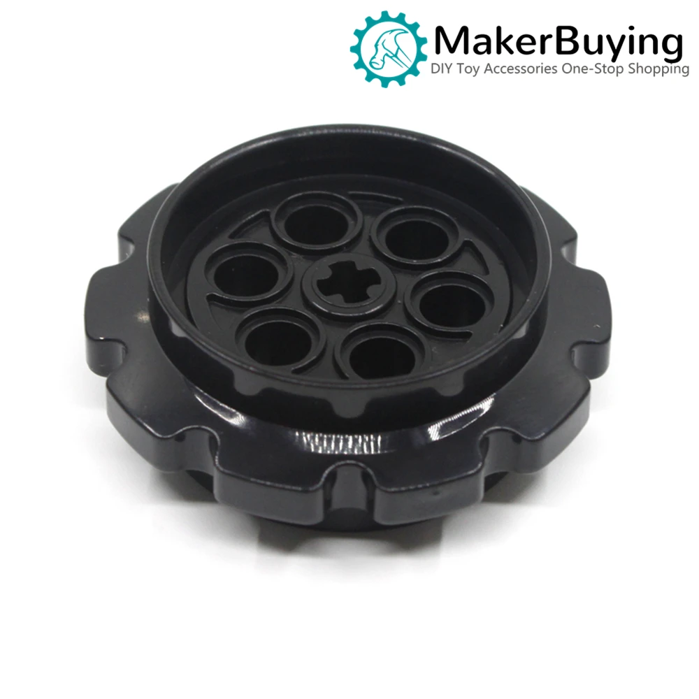 Compatible with Lego 57519 domestic building block technology spare parts 4582792 black large track wheel
Compatible with Lego 57519 domestic building block technology spare parts 4582792 black large track wheel