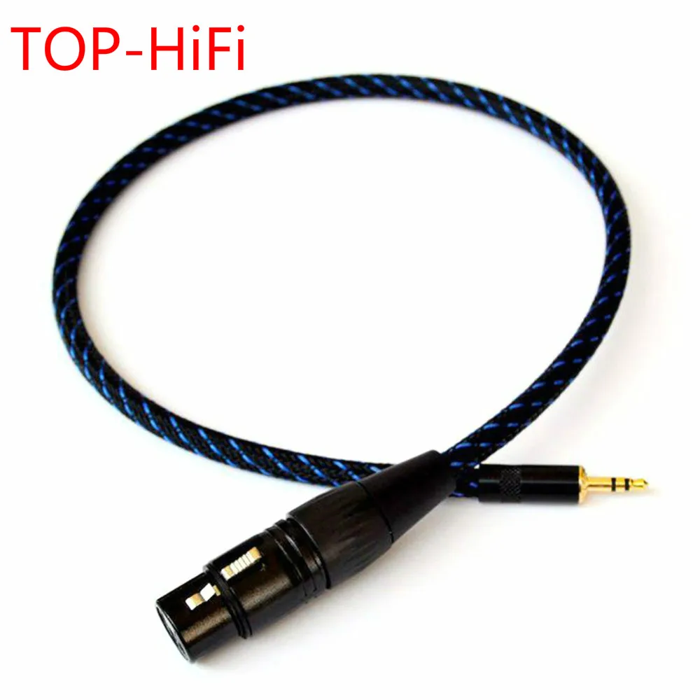 TOP-HiFi 3.5mm Male to 3 pin XLR Female/Male Audio Adapter Cable 5N 99.99% OFC Copper XLR Audio Cable
TOP-HiFi 3.5mm Male to 3 pin XLR Female/Male Audio Adapter Cable 5N 99.99% OFC Copper XLR Audio Cable