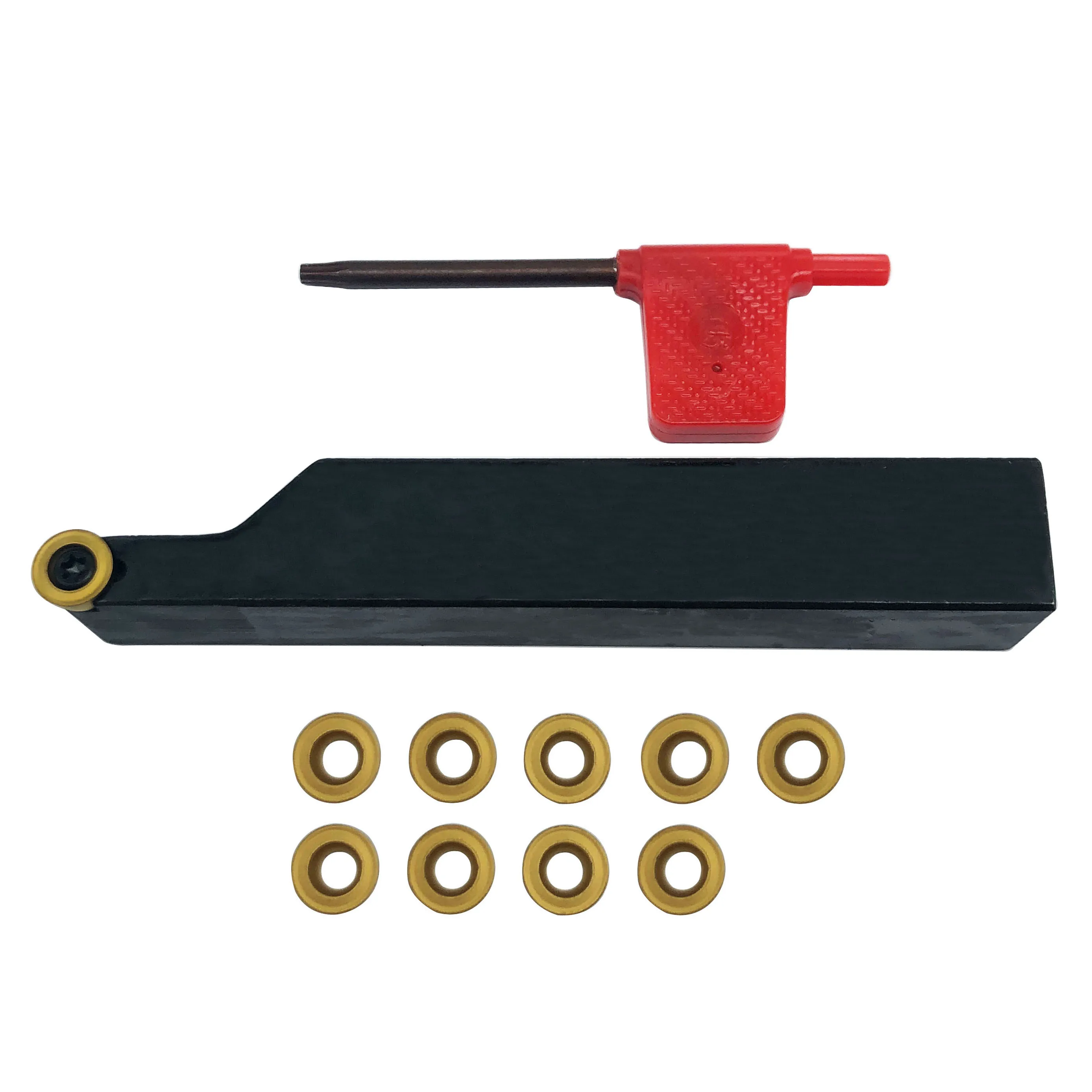 SRACR1616H10 + 10pcs RCMT10T3M0 Turning Inserts R5 Carbide Milling Inserts RCMT Insert Lathe Indexable inserts cutting tool
SRACR1616H10 + 10pcs RCMT10T3M0 Turning Inserts R5 Carbide Milling Inserts RCMT Insert Lathe Indexable inserts cutting tool