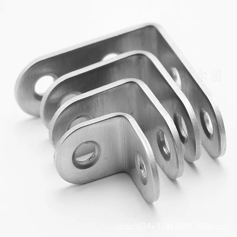 20Pcs Stainless steel right-angle corner code L-shaped triangle bracket iron wood fixed connection piece iron laminate support
20Pcs Stainless steel right-angle corner code L-shaped triangle bracket iron wood fixed connection piece iron laminate support