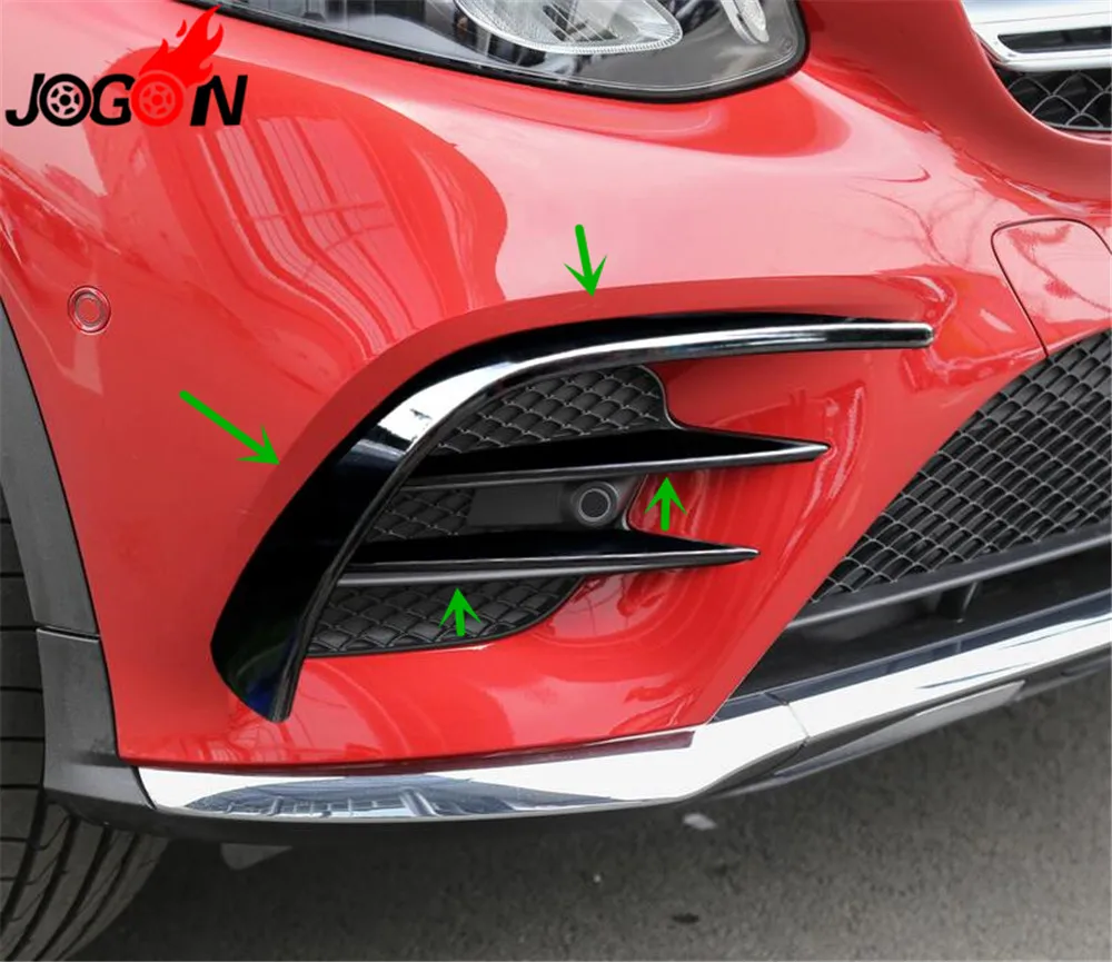 6pcs Accessories ABS Bright Black Front Bumper Fog Light Lamp Cover Trim For Benz GLC Class X253 C253 2016-2019
6pcs Accessories ABS Bright Black Front Bumper Fog Light Lamp Cover Trim For Benz GLC Class X253 C253 2016-2019