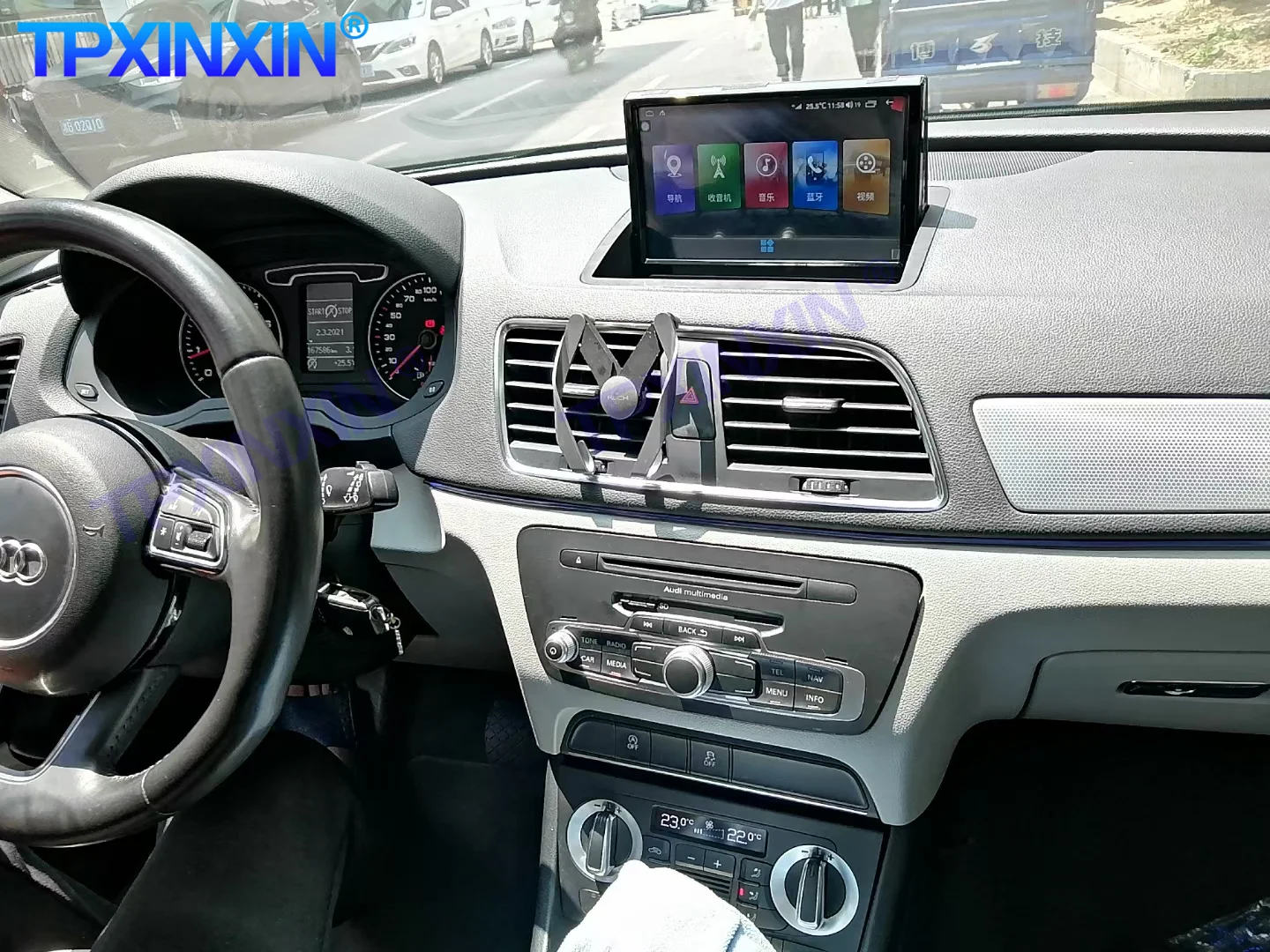 Автомобильный мультимедийный плеер для AUDI Q3 2013-2018, Android 10,0, 6 ГБ + 128 ГБ, GPS, навигатор, стерео, магнитола, головное устройство
Автомобильный мультимедийный плеер для AUDI Q3 2013-2018, Android 10,0, 6 ГБ + 128 ГБ, GPS, навигатор, стерео, магнитола, головное устройство