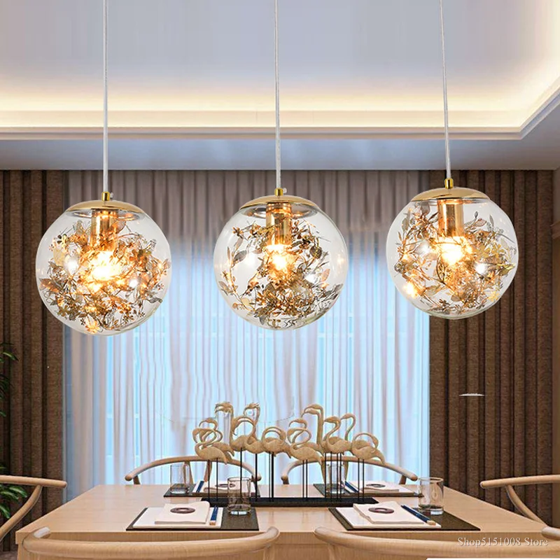 Modern Minimalist pendant lamp Glass Ball Suspension Luminaire Nordic Art Bedroom Dining Room Led Crystal Lamp Hanging Lights
Modern Minimalist pendant lamp Glass Ball Suspension Luminaire Nordic Art Bedroom Dining Room Led Crystal Lamp Hanging Lights