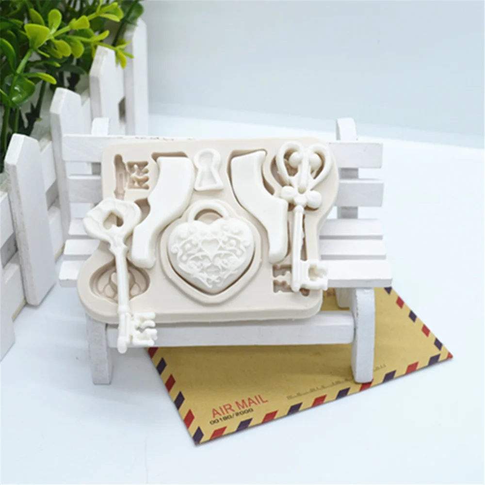 Luyou DIY ключ силиконовая резина прессформы Fondant (сахарная) пресс-форма для тортов декоративные инструменты для выпечки Кухня Аксессуары для в...
Luyou DIY ключ силиконовая резина прессформы Fondant (сахарная) пресс-форма для тортов декоративные инструменты для выпечки Кухня Аксессуары для в...