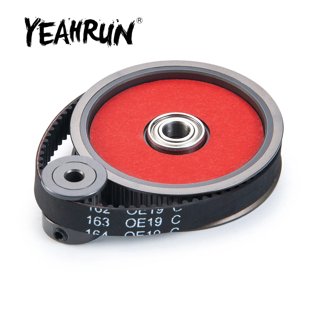 YEAHRUN 3.17/5.0 Motor Gear Shaft Conversion to Belt Transmission Kit for Axial SCX10 1/10 RC Crawler Car Replacement Parts
YEAHRUN 3.17/5.0 Motor Gear Shaft Conversion to Belt Transmission Kit for Axial SCX10 1/10 RC Crawler Car Replacement Parts