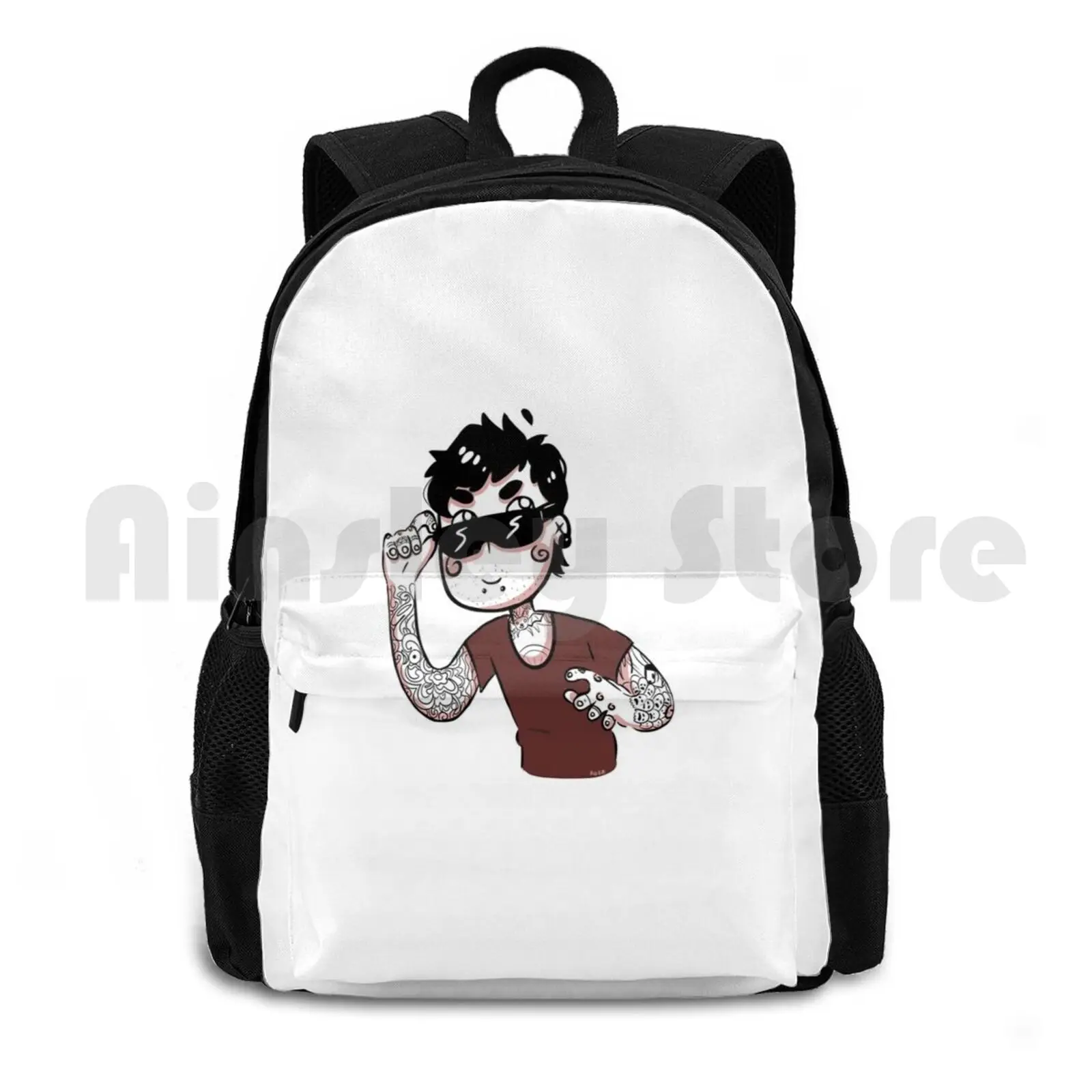 Cool Jepha Howard Outdoor Hiking Backpack Riding Climbing Sports Bag Jepha Theused Jephahoward Bassist Jeph Emo Music Band
Cool Jepha Howard Outdoor Hiking Backpack Riding Climbing Sports Bag Jepha Theused Jephahoward Bassist Jeph Emo Music Band