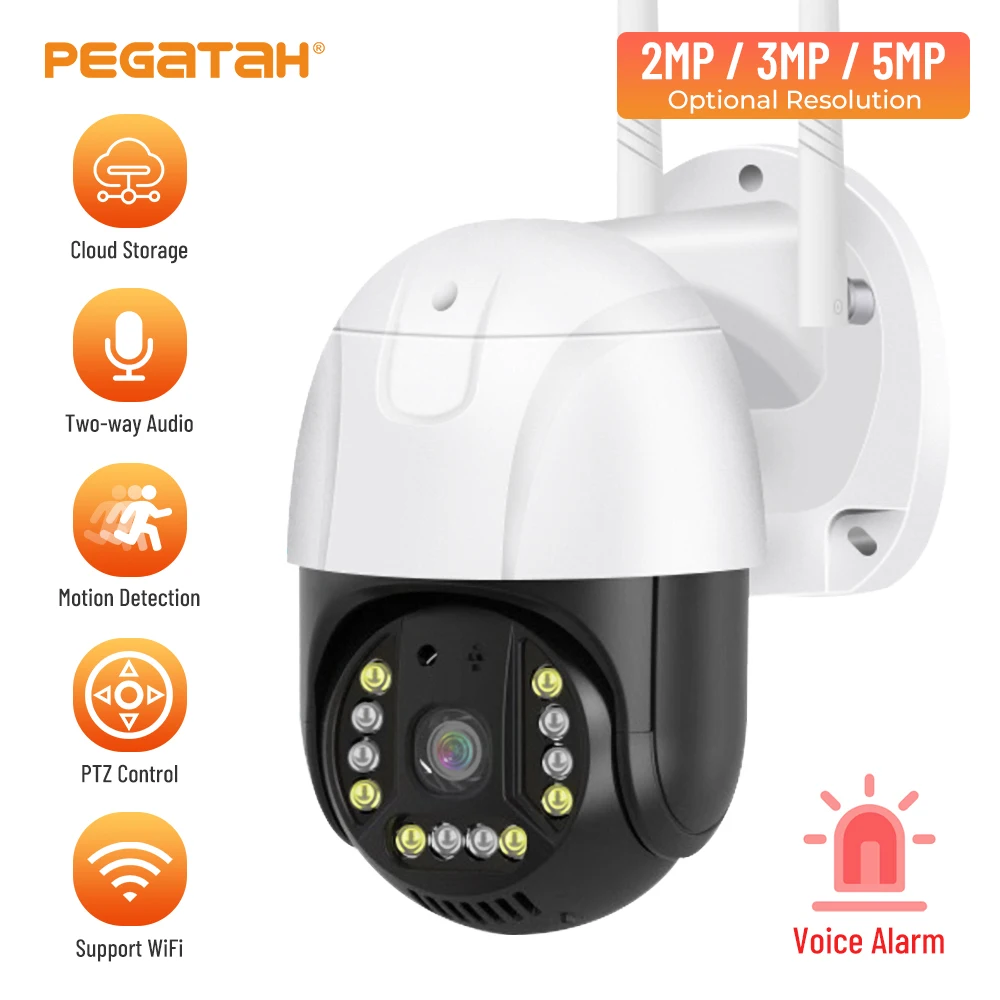 5MP Wifi PTZ IP camera Video Surveillance Night Vision AI Human Detect wireless H.265 Audio Alarm video Security CCTV Camera
5MP Wifi PTZ IP camera Video Surveillance Night Vision AI Human Detect wireless H.265 Audio Alarm video Security CCTV Camera