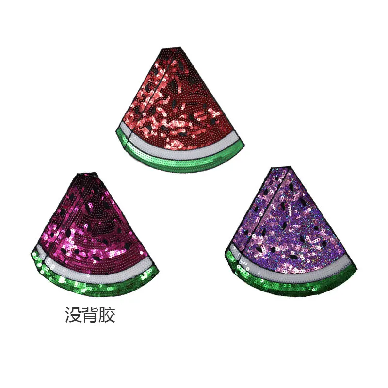Fruits Sequined Watermelon Patches Embroidered Fruits Appliqued Diy clothes bags stickers Jeans Coats Pants Motif Bagde patch
Fruits Sequined Watermelon Patches Embroidered Fruits Appliqued Diy clothes bags stickers Jeans Coats Pants Motif Bagde patch